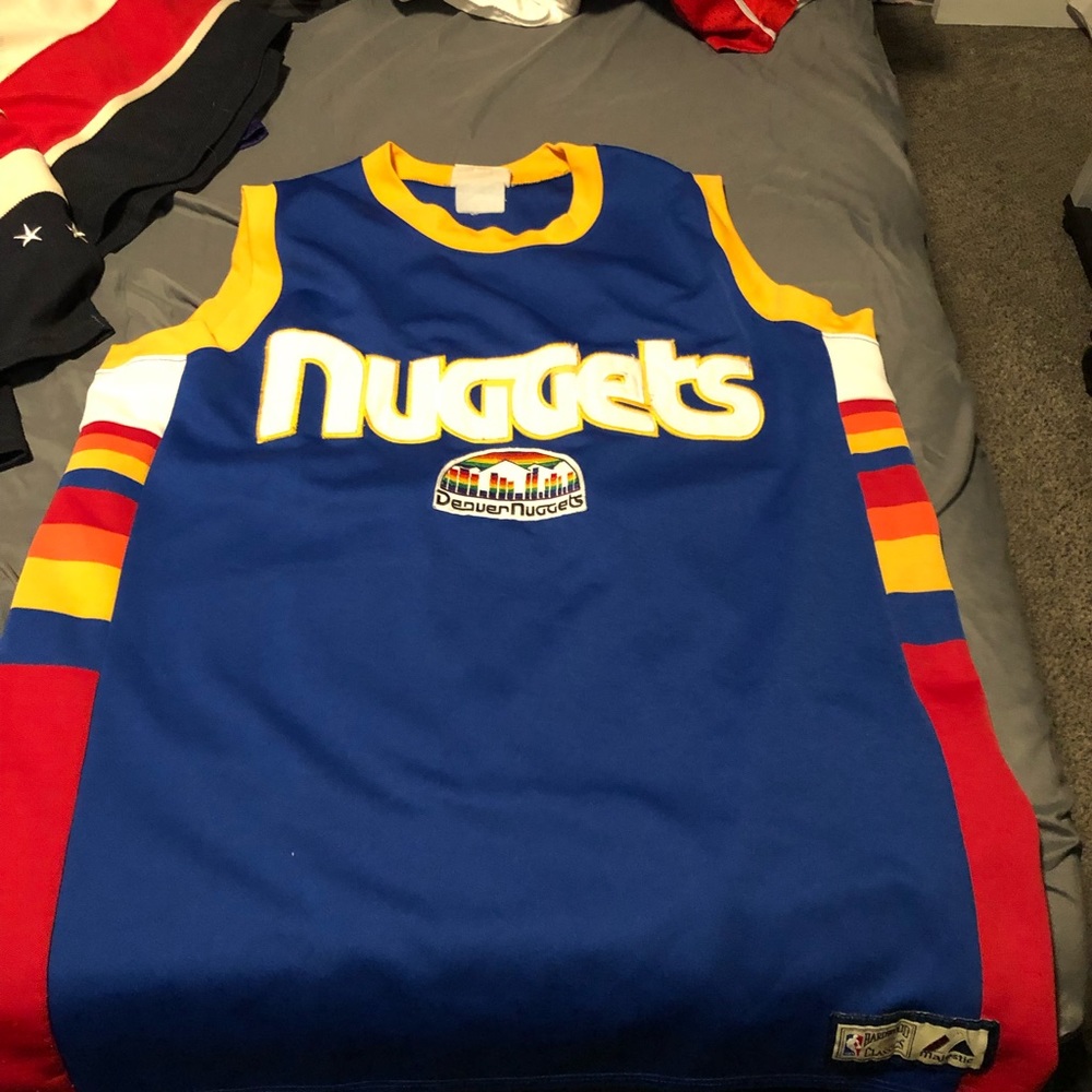 Throwback Nuggets jersey